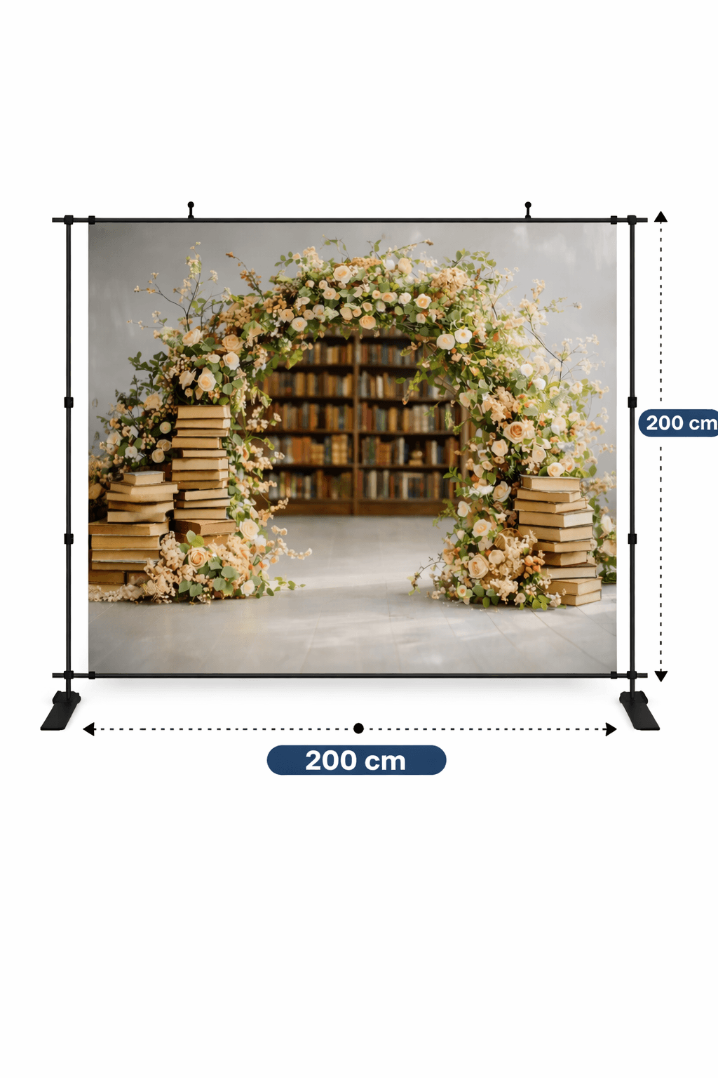 Fundal Absolvire nou din pvc 200x200h