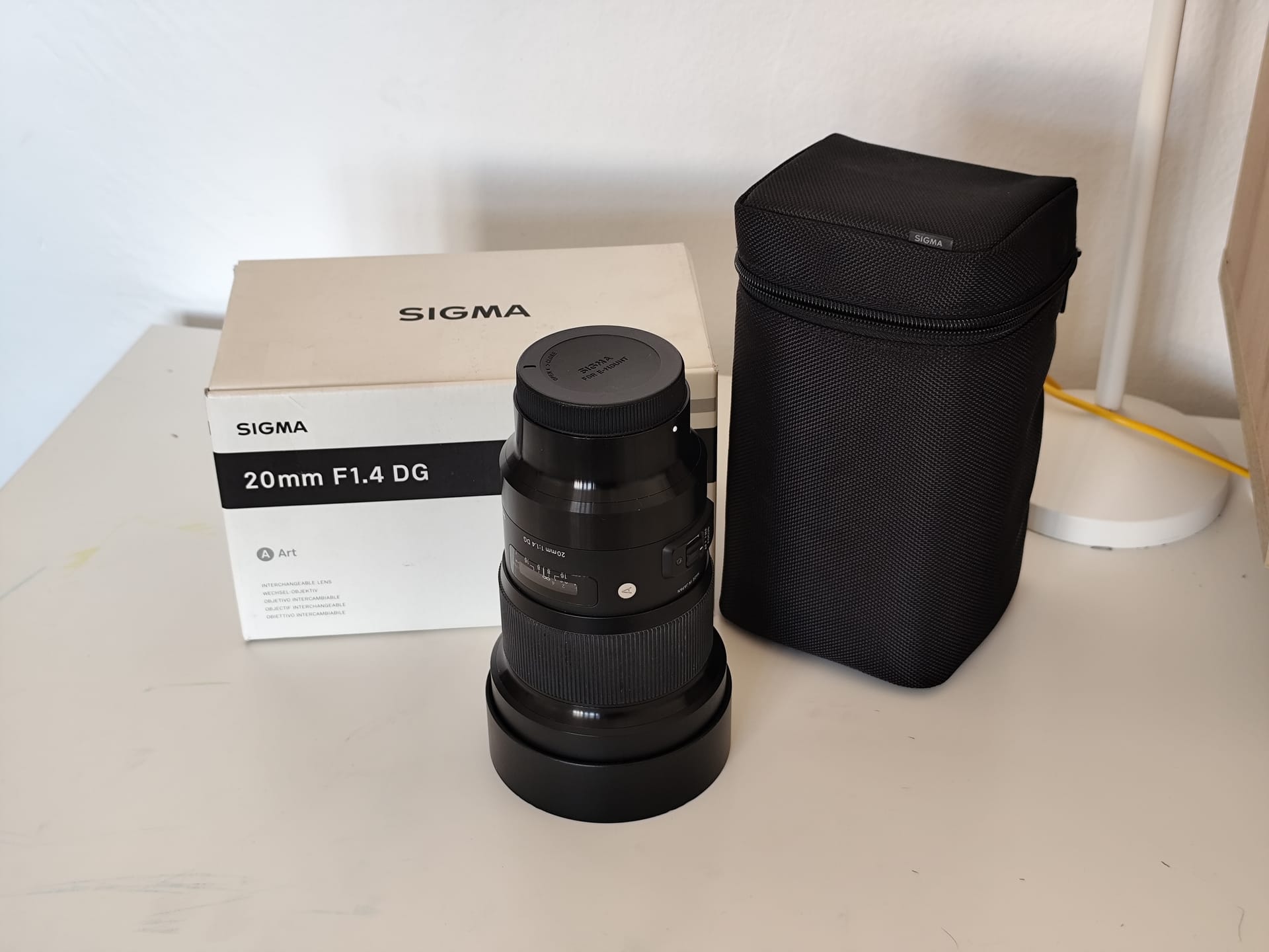 SIGMA 20mm F/1.4 DG HSM ART, montură Sony EF