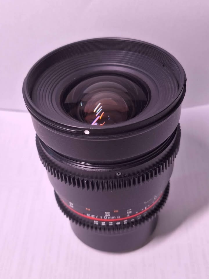 Samyang 16 mm T2.2, MTF (montura Panasonic/Olympus M4/3)