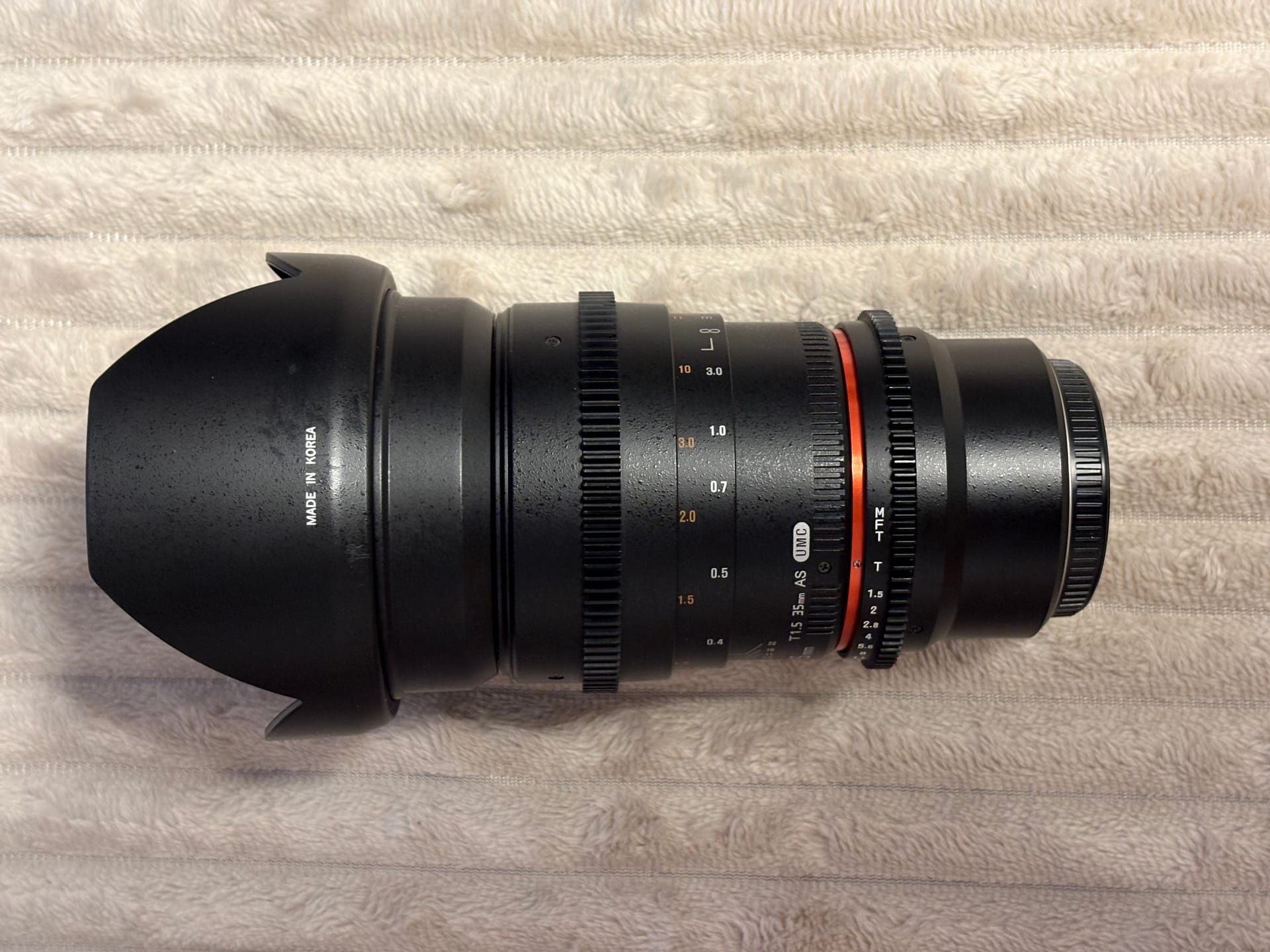 Obiectiv Samyang(Walimex) 35mm t1.5 AS UMC Micro four thirds(mft)
