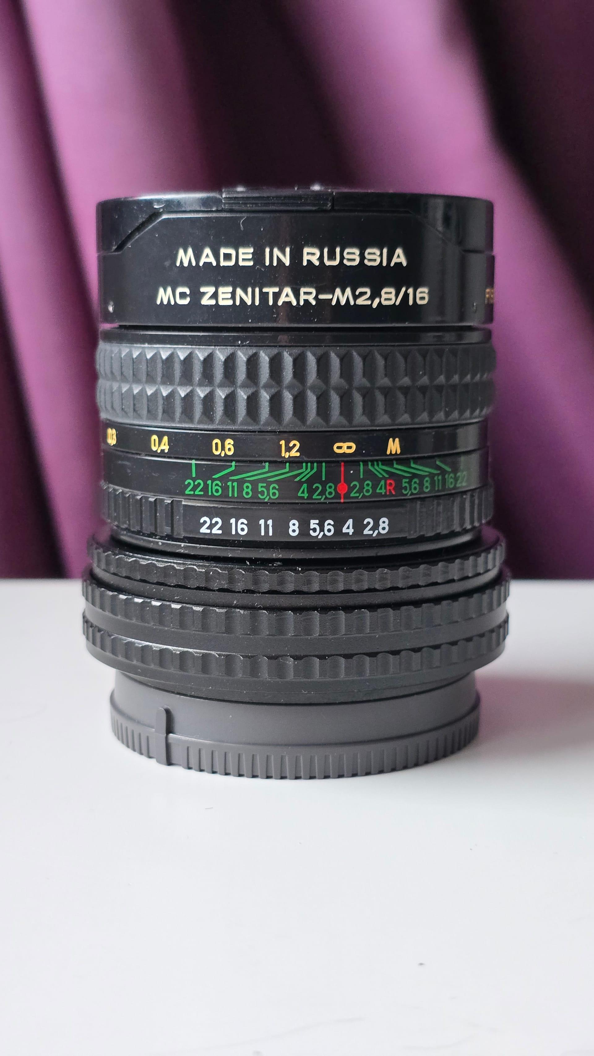 Zenitar 16mm f/2.8 Fish-Eye Lens